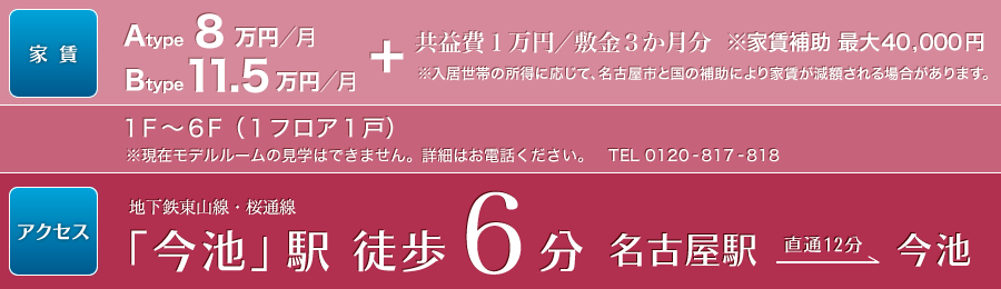 家賃／アクセス